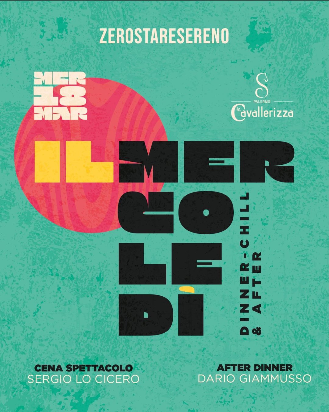 Locandina Mercoledì Zerostasereno 18 Marzo - La Cavallerizza